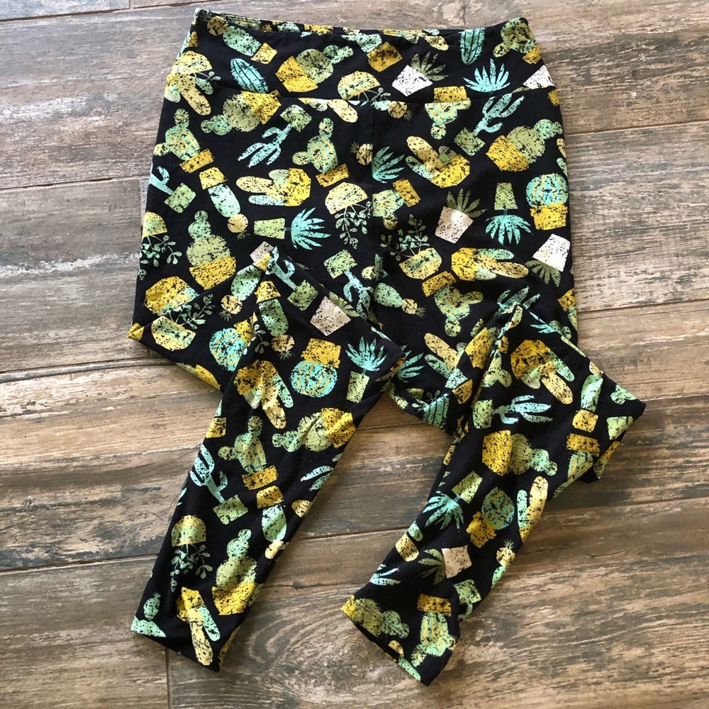 Cactus print lularoe leggings